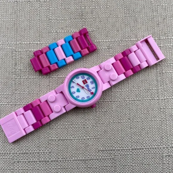 Lego Friend Kids Wristwatch Pink/Blue Quartz Analog Watch - Picture 7 of 10